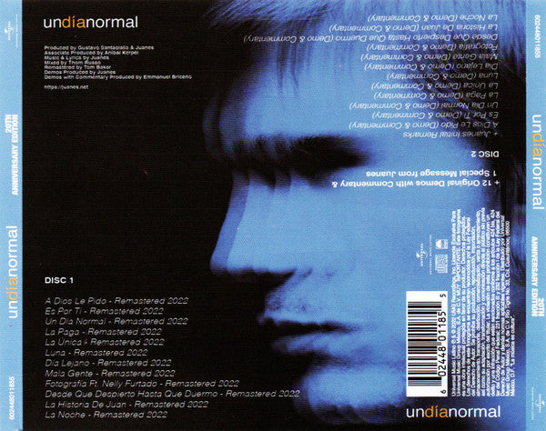 The Vintage Store - Juanes – Un Día Normal (20th Anniversary Edition) - CD