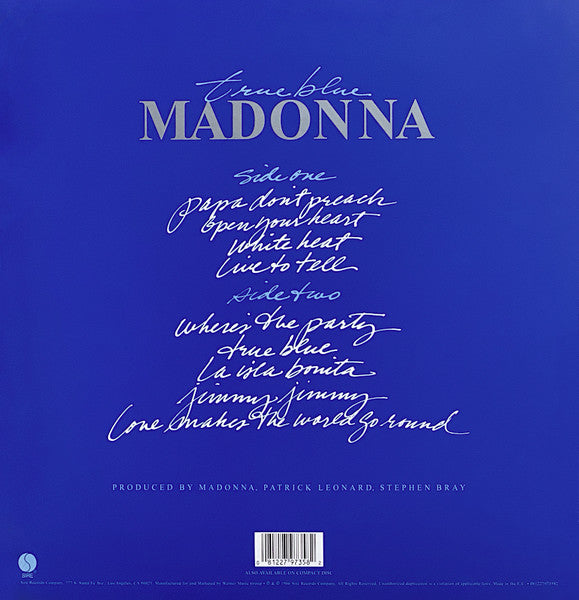 Madonna – True Blue - LP