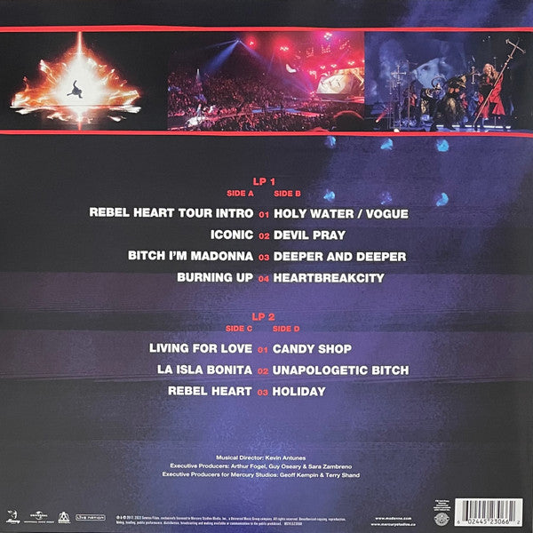 Madonna – Rebel Heart Tour - Lp Purple Swirl