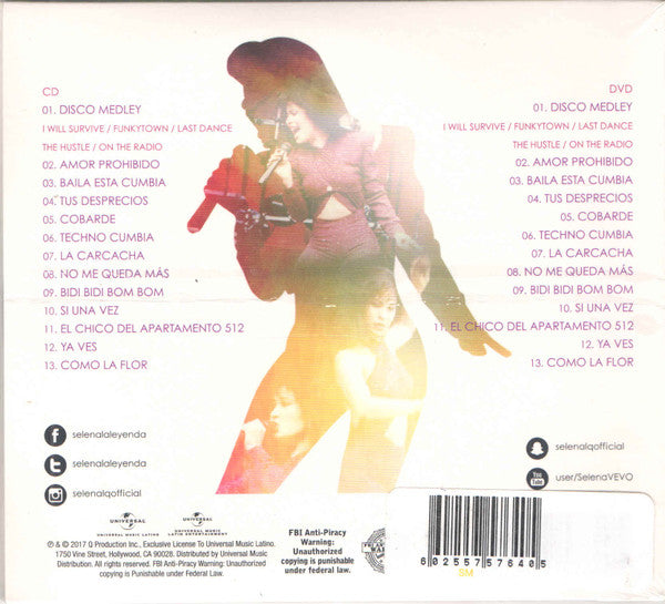 Selena – The Last Concert - CD+DVD