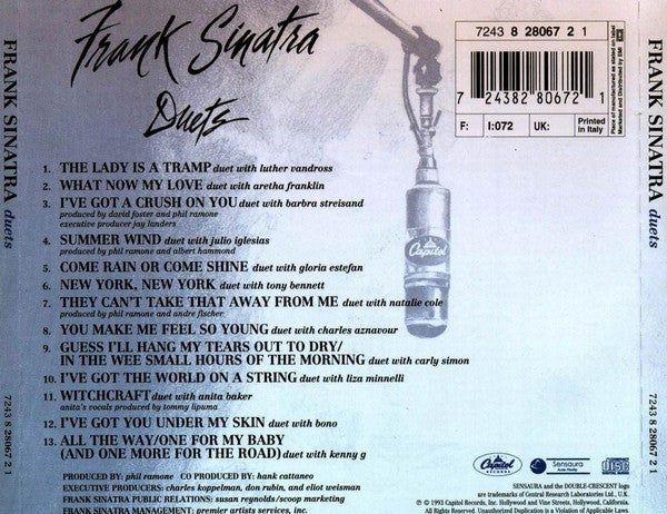 Frank Sinatra – Duets CD