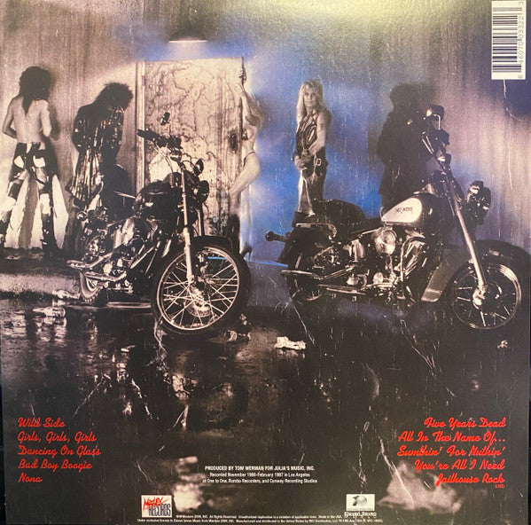 Mötley Crüe – Girls, Girls, Girls - LP Azul