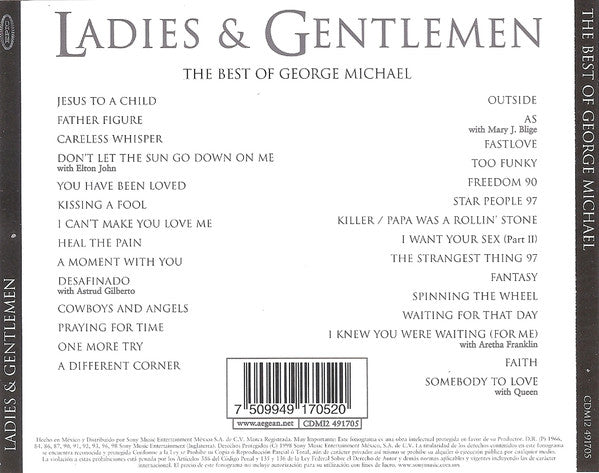 George Michael – Ladies & Gentlemen (The Best Of George Michael) - CD