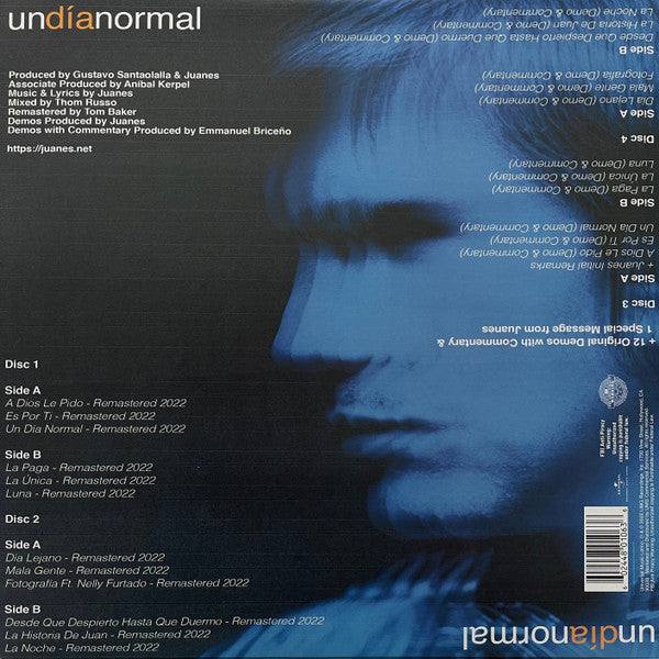The Vintage Store - Juanes – Un Dia Normal 20th Anniversary Edition - LP