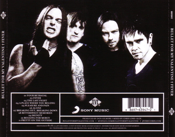 Bullet For My Valentine – Fever - CD