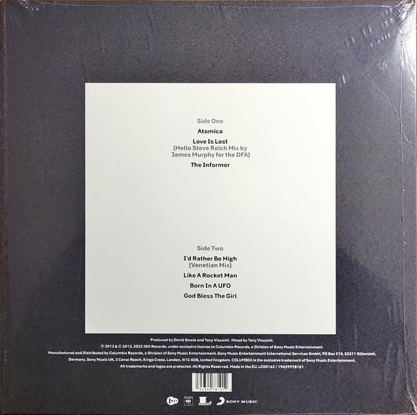 David Bowie – The Next Day RSD 2022 Extra EP - LP