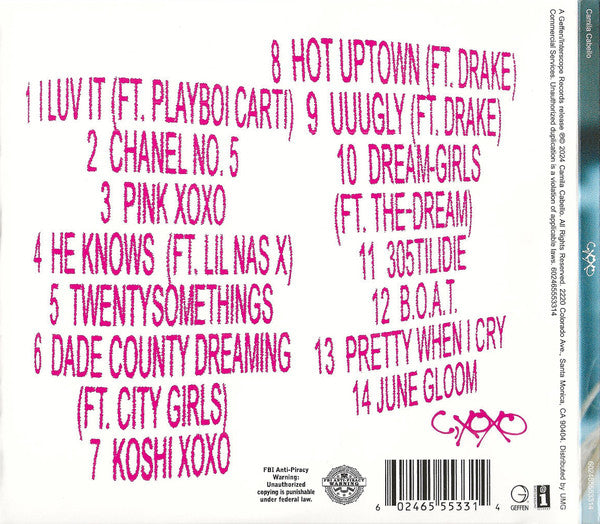 Camila Cabello – C,XOXO - CD