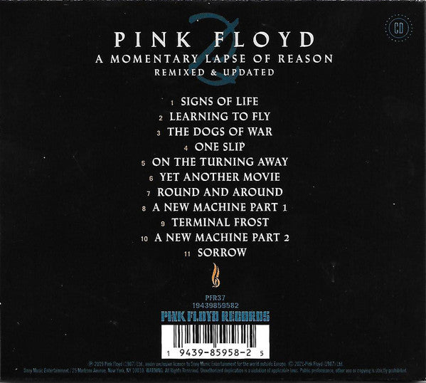 Pink Floyd - A Momentary Lapse of Reason CD