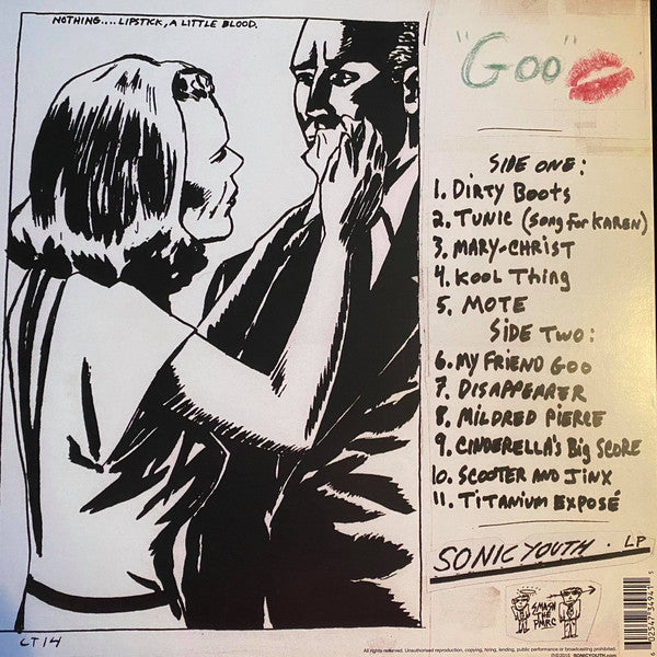 Sonic Youth – Goo - LP