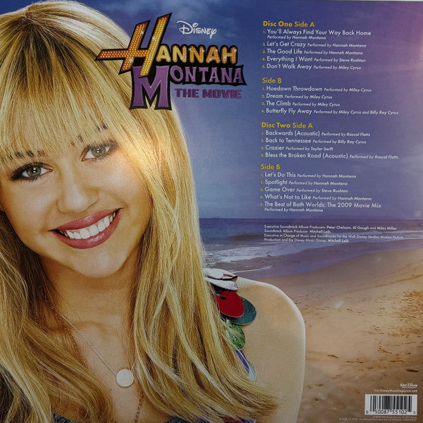 Miley Cyrus – Hannah Montana: The Movie (Original Motion Picture Soundtrack) - Lp Morado