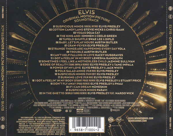 Various – Elvis - Original Motion Picture Soundtrack - CD