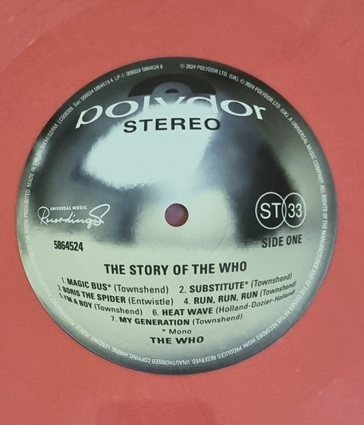 The Who - The Story Of The Who RSD 2024 - LP