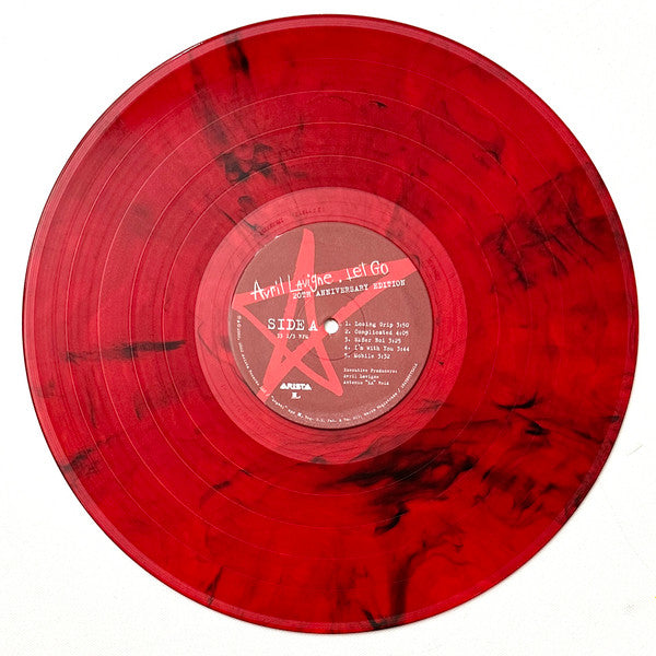 Avril Lavigne - Let Go 20 Aniversario - LP Rojo