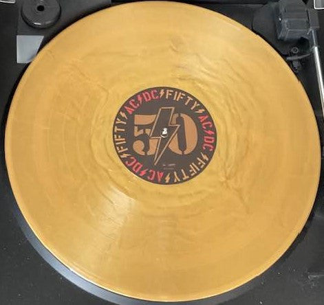 AC/DC – For Those About To Rock 50 Anniversary LP Dorado