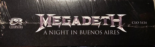 Megadeth – A Night In Buenos Aires - Cassette Doble