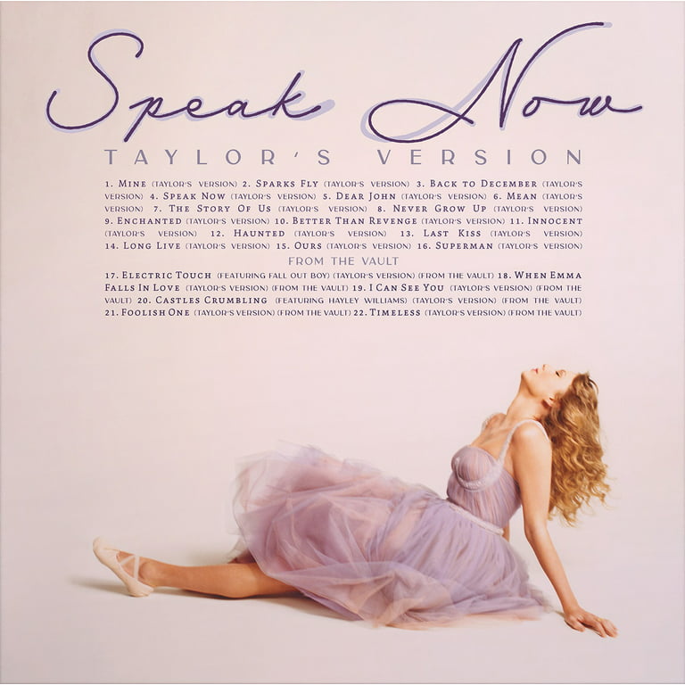 Taylor Swift - Speak Now - Lp Morado