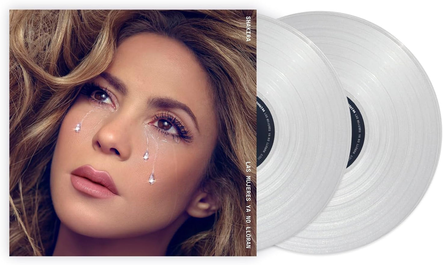 Shakira - Las Mujeres Ya No Lloran LP Color Diamante Blanco Translucido