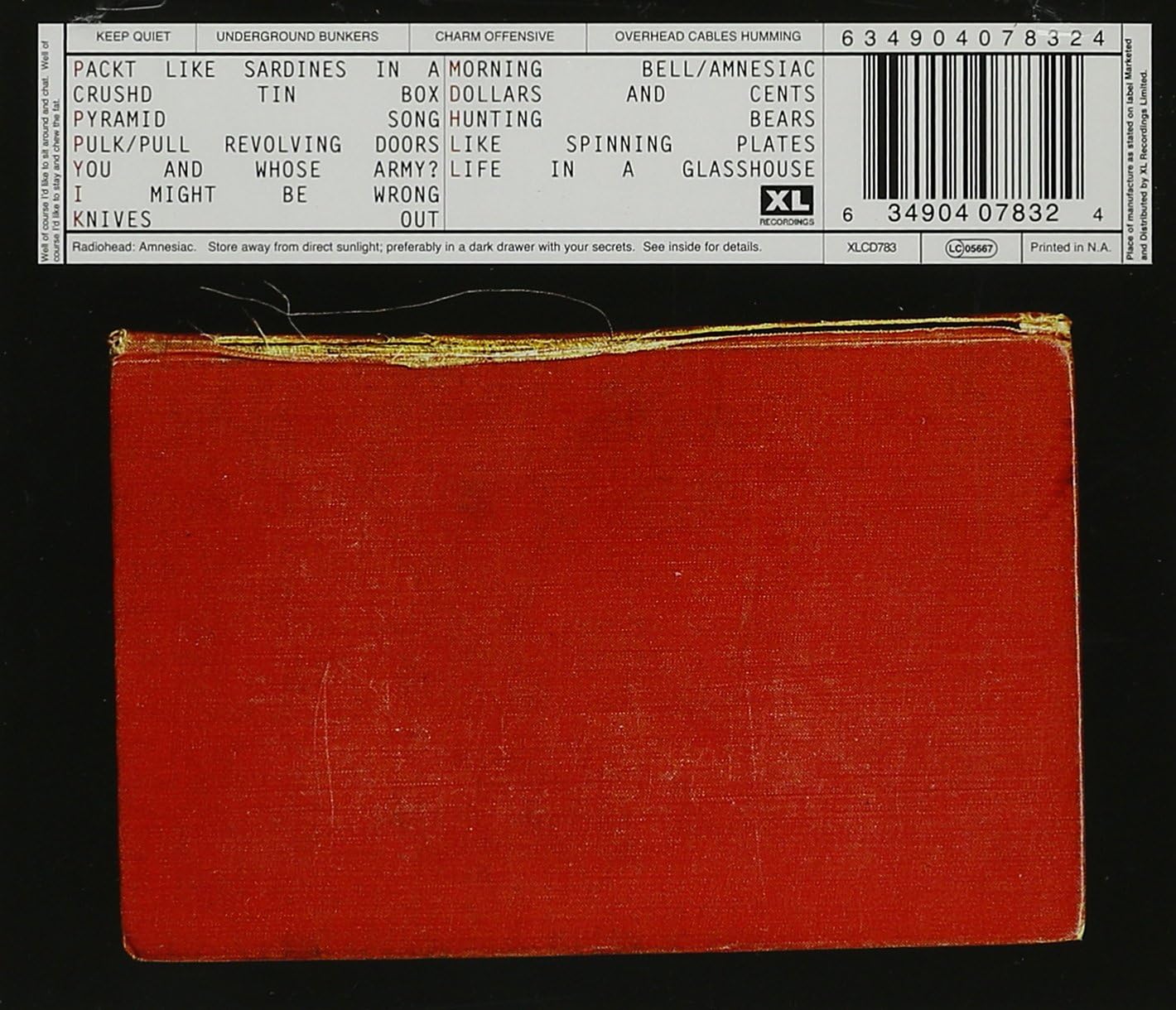 Radiohead - Amnesiac CD