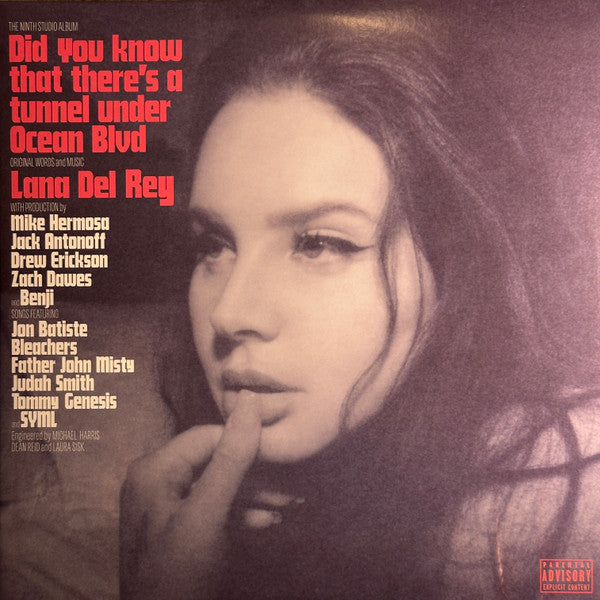 Lana Del Rey - Did You Know That Theres a Tunnel LP  Rosa