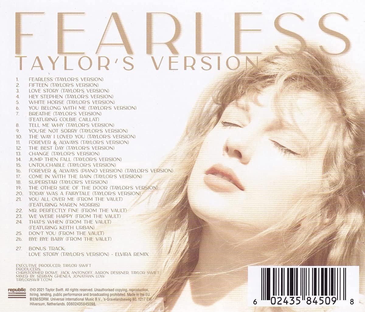 Taylor Swift - Fearless Taylors Version Gold Vinyl