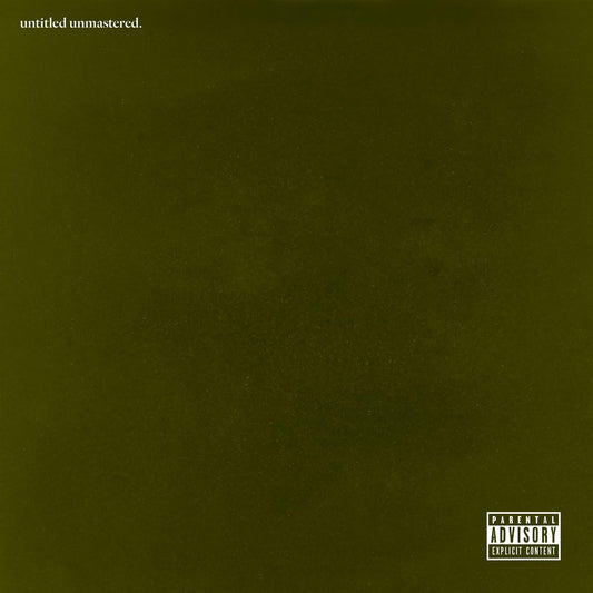 Kendrick Lamar - Untitled Unmastered CD