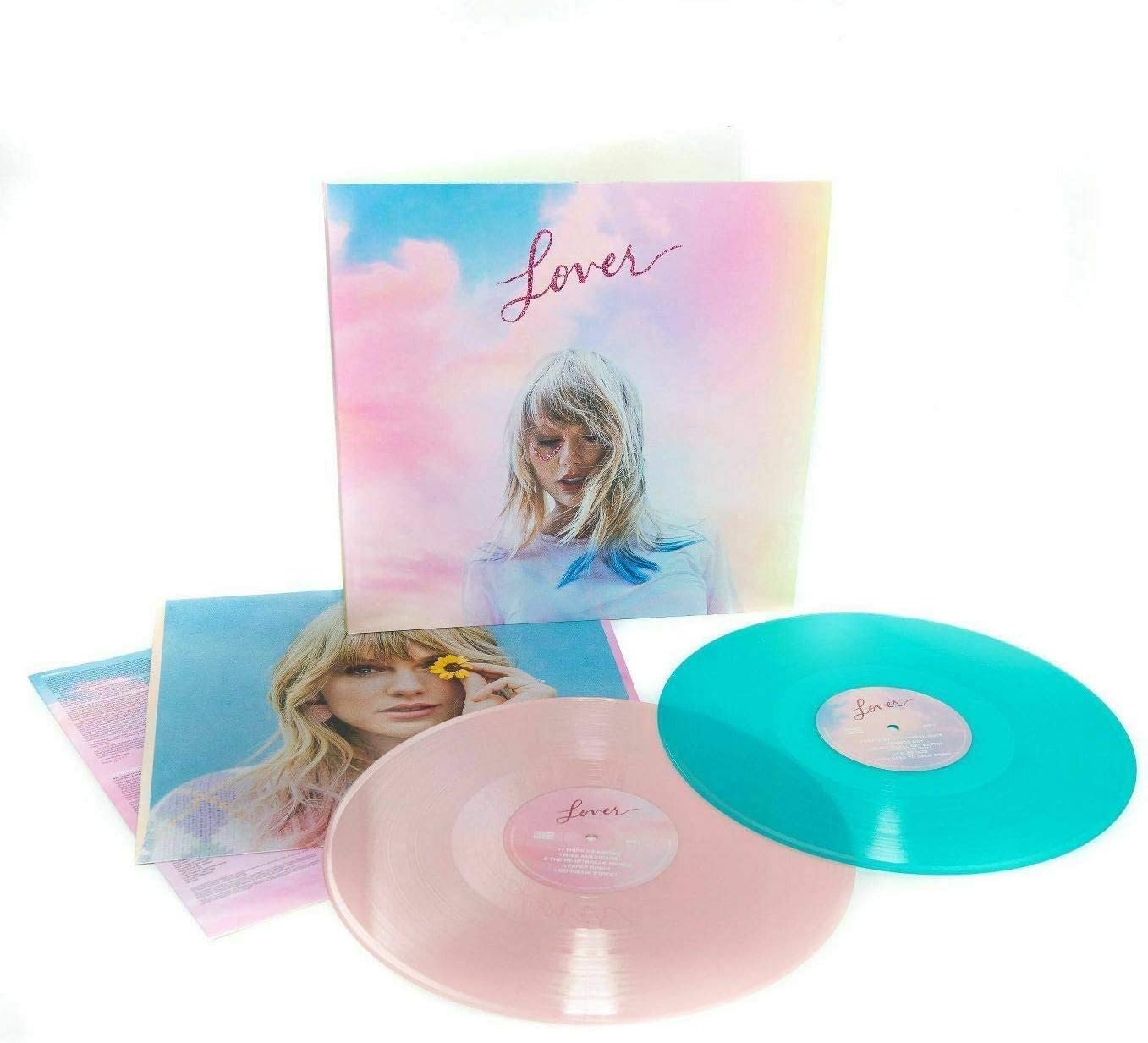 Taylor Swift - Lover - Lp Rosa y Azul