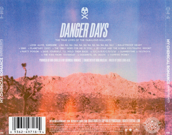 My Chemical Romance – Danger Days: The True Lives Of The Fabulous Killjoys CD