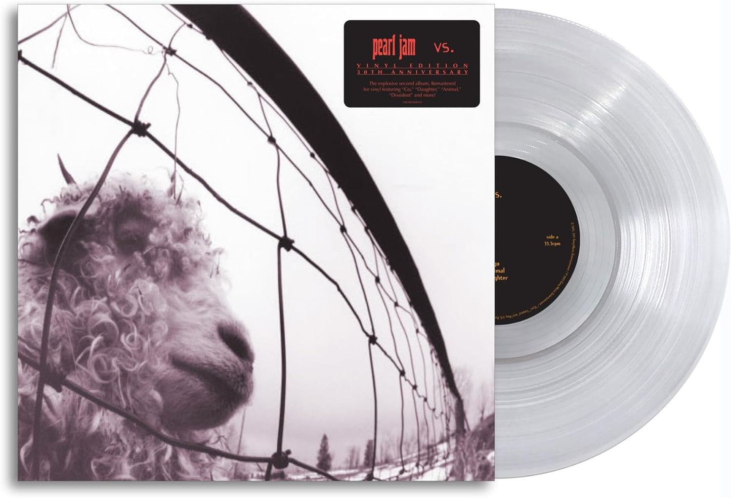 Pearl Jam - VS 30Th Anniversary - Lp Transparente