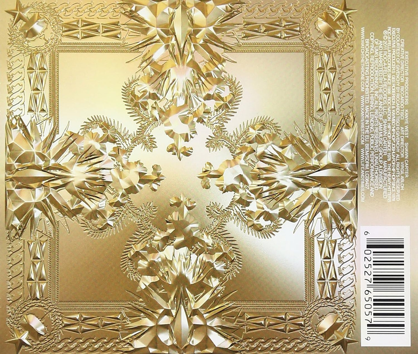 Kanye West Jay Z - Watch The Throne CD