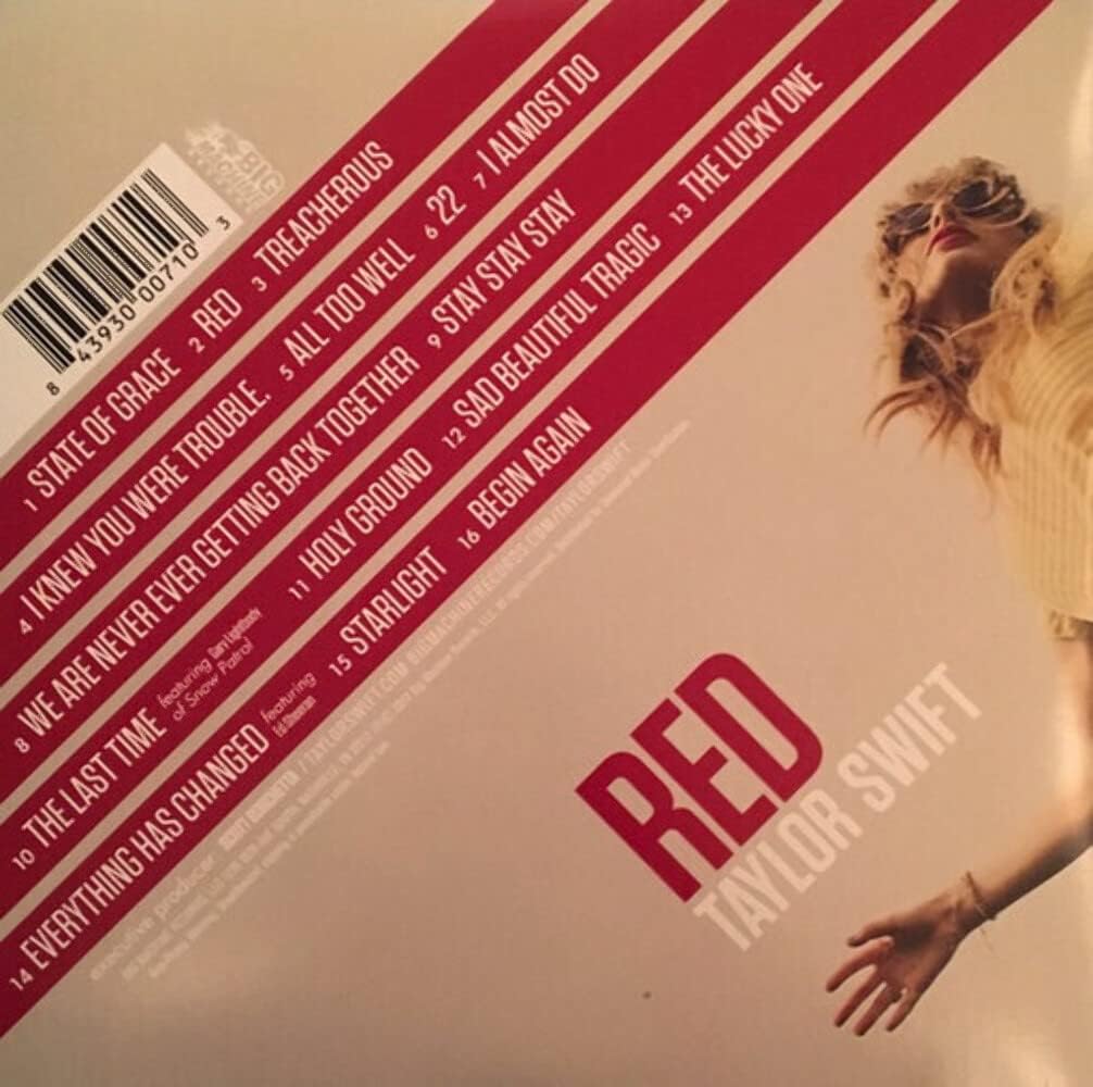 Taylor Swift - Red - Lp